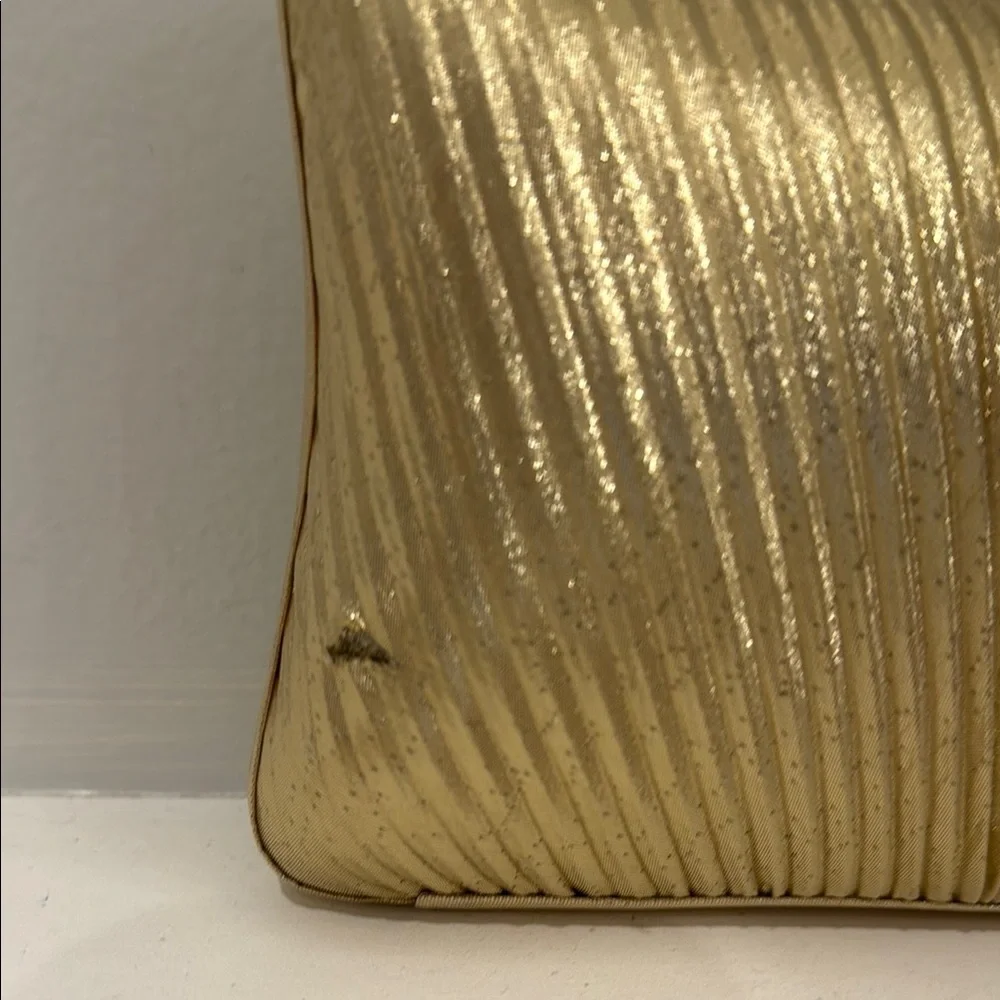 Gold Clutch & Leopard Print Wallet Bundle - Picture 10 of 10